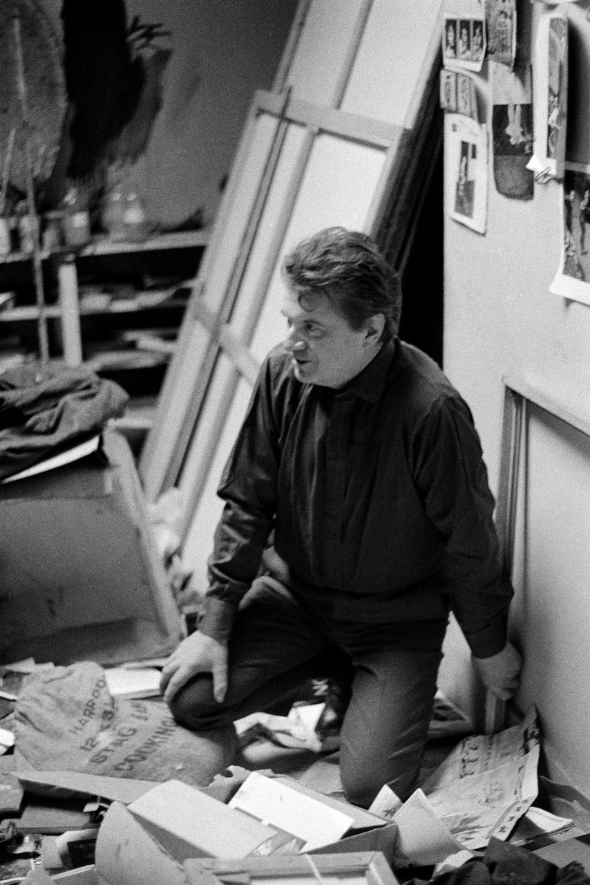 Francis Bacon (1909-1992) Il pittore nel suo studio Londra, 1961