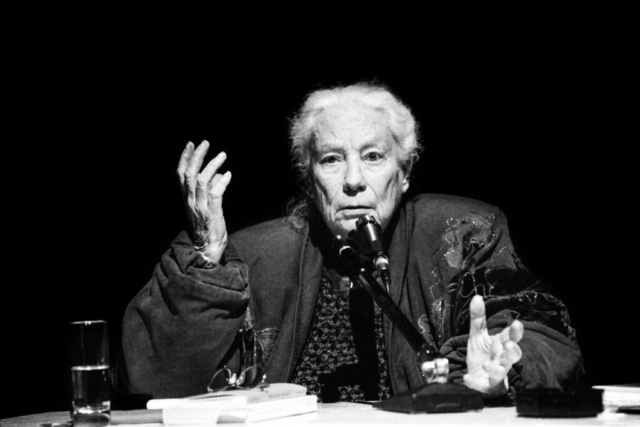 Personaggi Fermani - 3 – Joyce Lussu, Fermo, inizio anni '90